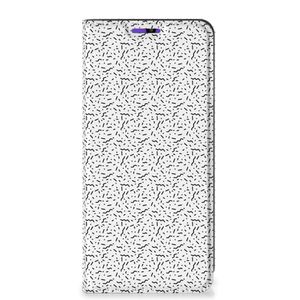 Samsung Galaxy A22 4G | M22 Hoesje met Magneet Stripes Dots