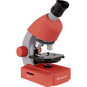 Bresser Optik 8851300E8G000 rot Kindermicroscoop Monoculair 640 x Doorvallend licht