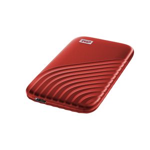 WD My Passport 2 TB Externe SSD harde schijf (2,5 inch) USB-C Rood WDBAGF0020BRD-WESN