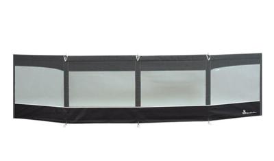 Isabella Linea 4-delig Windscherm - Zwart Isabella Linea 4-delig Windscherm - Zwart