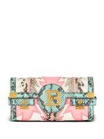 Balmain pochette B-Buzz 23 à design patchwork - Rose