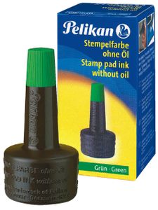 Stempelinkt Pelikan flacon 28ml groen