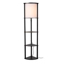 Lucide MENNO Vloerlamp 1xE27 - Zwart