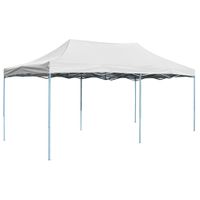 Partytent inklapbaar 3x6 m staal wit