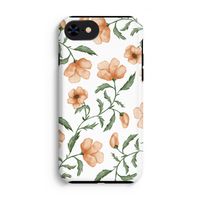 Peachy flowers: iPhone 8 Tough Case - thumbnail