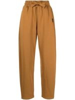 izzue pantalon de jogging à lien de resserrage - Marron