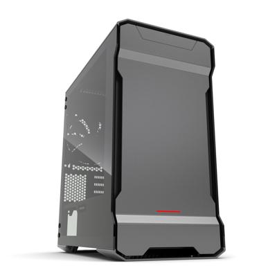 Enthoo Evolv MATX TG - Minitowermodel - mATX - window (Tempered Glass) - Audio/USB - Grijs