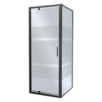 Kerra Tomar douchecabine 90x90x190 vierkant zwart