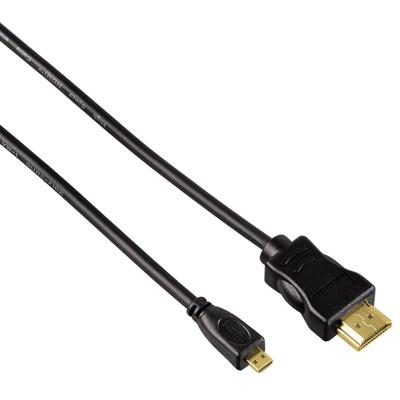 Hama HDMI 0.5m HDMI kabel 0,5 m HDMI Type A (Standaard) HDMI Type D (Micro) Zwart Hama HDMI 0.5m HDMI kabel 0,5 m HDMI Type A (Standaard) HDMI Type D (Micro) Zwart