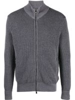 BOSS cardigan à col cheminée - Gris