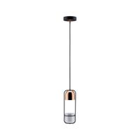 Paulmann Fanja 79749 Hanglamp GU10 20 W Koper, Zwart