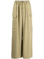 Reformation pantalon en sergé Ethan à coupe ample - Vert