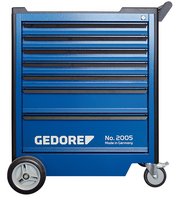 Gedore 2005-TS-147 | gereedschapwagen 2005 0511 + gereedschapset TS 147 | 147 delig - 2980282