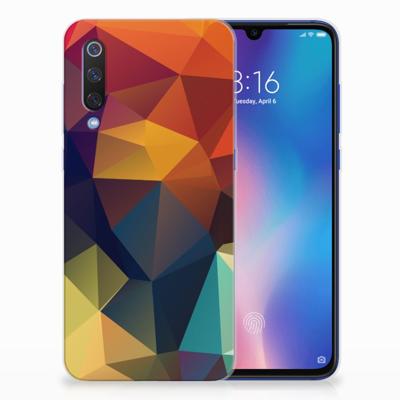 Xiaomi Mi 9 TPU Hoesje Polygon Color Xiaomi Mi 9 TPU Hoesje Polygon Color