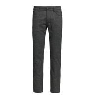 WE Fashion Blue Ridge gemêleerde slim fit broek grey melange