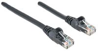 Intellinet 342070 RJ45 Netwerkkabel, patchkabel CAT 6 U/UTP 3.00 m Zwart 1 stuk(s) - thumbnail