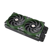 Thermaltake Toughfan 12 Racing Green High Static Pressure Radiator Fan Universeel Ventilator 12 cm Groen 1 stuk(s) - thumbnail