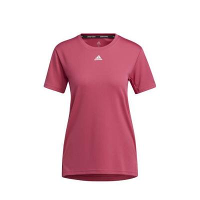 adidas Performance Necessi-Tee Designed4Training sport T-shirt roze/wit adidas Performance Necessi-Tee Designed4Training sport T-shirt roze/wit