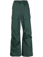 P.A.R.O.S.H. pantalon en coton à coupe droite - Vert