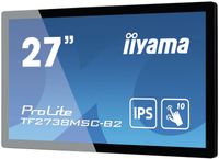 Iiyama ProLite TF2738MSC-B2 LCD-monitor Energielabel F (A - G) 68.6 cm (27 inch) 1920 x 1080 Pixel 16:9 5 ms DisplayPort IPS LED - thumbnail