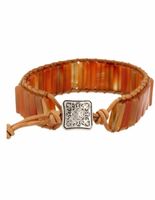 Edelsteen Armband Carneool Oranje Gipsy - thumbnail