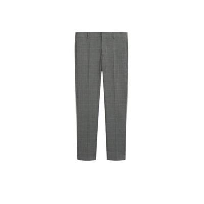 Mango Man geruite skinny pantalon grijs Mango Man geruite skinny pantalon grijs