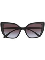 Dolce & Gabbana Eyewear lunettes de soleil à monture carrée - Noir