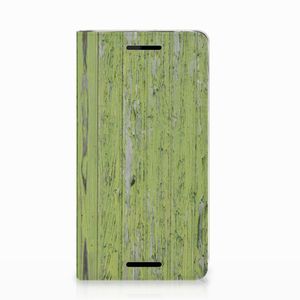 Nokia 2.1 2018 Book Wallet Case Green Wood