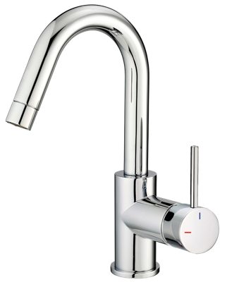 Pure Design Duero Wastafelkraan Chroom Pure Design Duero Wastafelkraan Chroom