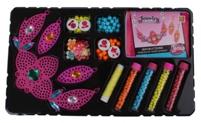 Free and Easy juwelenset DIY ketting roze 13 delig