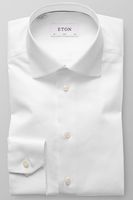 ETON Slim Fit Overhemd wit, Effen