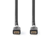 USB-Kabel | USB 3.2 Gen 2x2 | USB Type-C© Male | USB Type-C© Male | 20 Gbps | 100 W | Verguld | - thumbnail