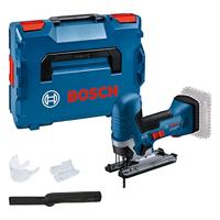 Bosch Professional 18V System accudecoupeerzaagmachine GST 18V-125 S (ideaal voor zagen van bochten en afkorten, SDS-zaagbladhouder, incl. 1 x decoupeerzaagblad, stofafzuigset, in L-BOXX)