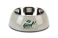 Beeztees So Good - Hondenvoerbak - Plastic - Grijs - 22 cm