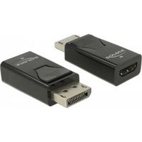 Delock 66234 Adapter DisplayPort 1.2 male naar HDMI female 4K Passief zwart