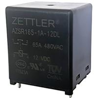 Zettler Electronics Zettler electronics Printrelais 12 V/DC 80 A 1x NO 1 stuk(s)