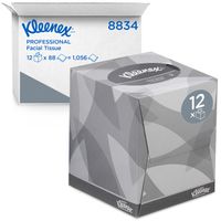 Facial tissues Kleenex 2-laags kubus 12x88stuks wit 8834 - thumbnail