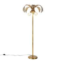 QAZQA Vintage vloerlamp goud 156 cm 2-lichts - Botanica - thumbnail