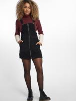Urban Classics / jurk Corduroy Dungaree in zwart
