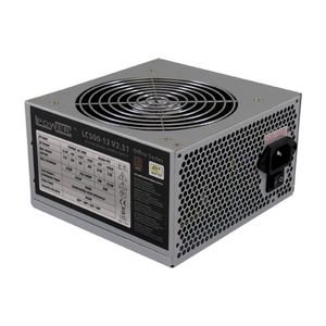 LC-Power LC500-12 V2.31 power supply unit 350 W 20+4 pin ATX ATX Grijs