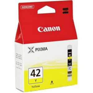 Canon CLI-42 Y inktcartridge 1 stuk(s) Origineel Normaal rendement Geel