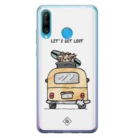 Huawei P30 Lite siliconen hoesje - Let's get lost