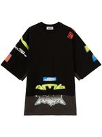 AMBUSH t-shirt superposé à imprimé graphique - Noir