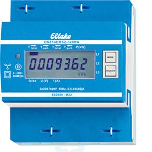 Eltako DSZ14DRSZ-3x80A MID Tweeweg-draaistroommeter RS485