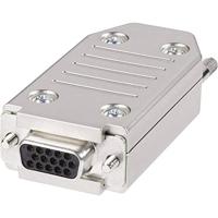 Knorr Tec SUB-D Vrouwelijk 15-polig 10043900 180 ° Trekveer 1 stk(s)