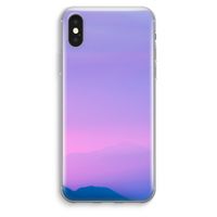 Sunset pastel: iPhone XS Max Transparant Hoesje - thumbnail