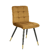 Eetkamerstoel Giorgio Geel velvet