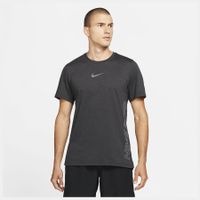 Nike Pro Trainingsshirt Dri-FIT Burnout - Zwart/Grijs - thumbnail