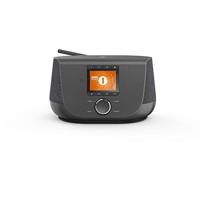 Hama Internetradio met digitale radio-ontvangst, 2-weg luidspreker en mobiele telefoon oplaadfunctie (smart radio met WLAN/DAB/DAB+/FM, Bluetooth/Spotify Streaming, stationknoppen, radio-wekker, app)