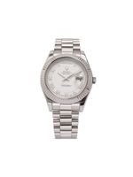 Rolex montre Day-Date 41 mm pre-owned (2009) - Argent